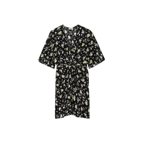 Zadig & Voltaire Rozom Floral print Minidress