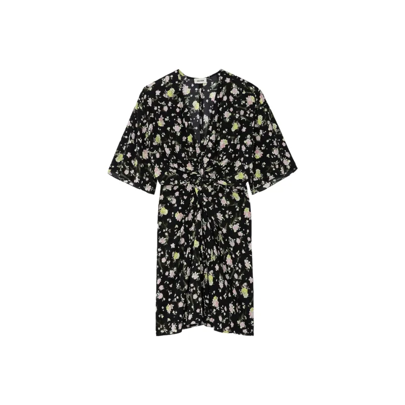 Zadig & Voltaire Rozom Floral print Minidress-0