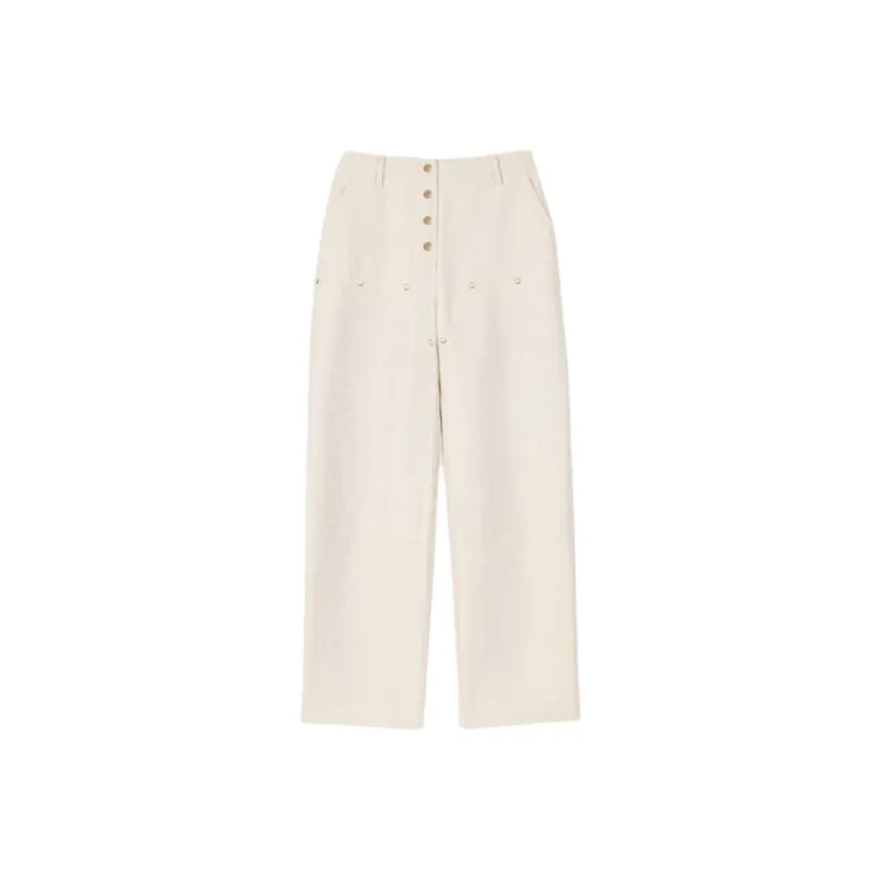 Sandro Twill weave Trousers-0