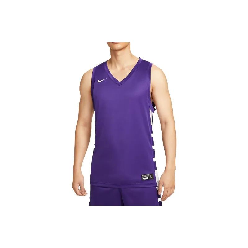 Nike Dri Fit ElitePower Basketball Jersey Men's Team Purple-0