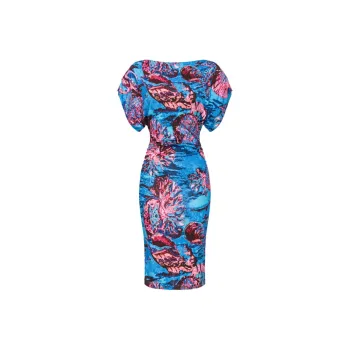 PINKO Short Sleeved Dress Women's Multicolor
