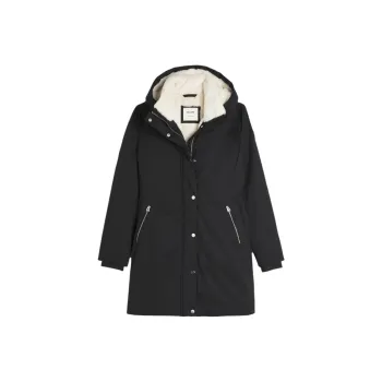 Hollister Puffer Jacket Women's Black