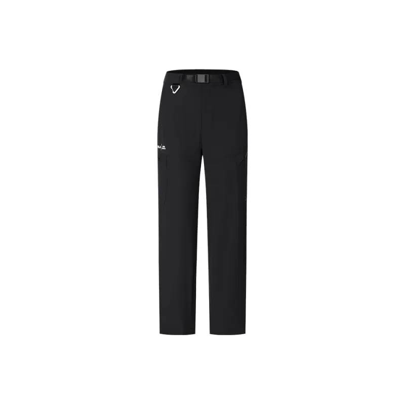 FILA x BBC EARTH Casual Pants Women's Pitch Black-0