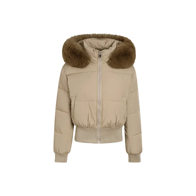 Ariseism Detachable Hooded Puffer Jacket Coat For Women's-Winter Slim Fit Puffer Jacket Women's-0