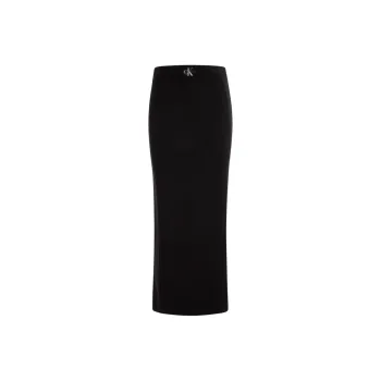 CALVIN KLEIN Knit Long Skirts Women's Space Black