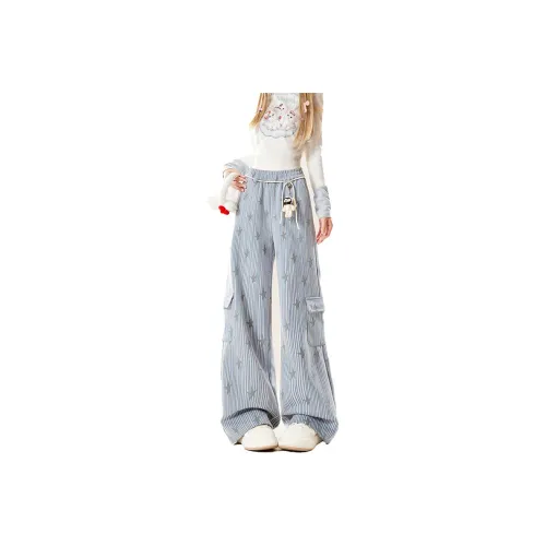 EOEI Casual Pants Women's Blue