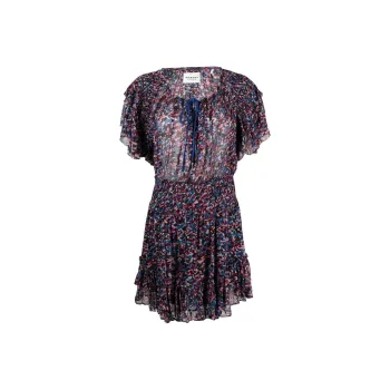 ISABEL MARANT ETOILE Florise Floral print Mini Dress