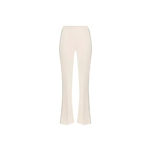 Elisabetta Franchi Contrasted Piping Crêpe Trousers