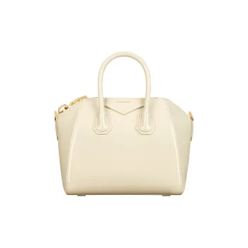 Givenchy Antigona Calfskin Crossbody Handbag Mini Women's Cream