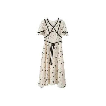 YUMOMO STAR A Line Skirt Long Dress
