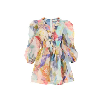 Zimmermann Tie dye Mini Dress