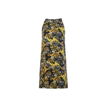 VERSACE JEANS COUTURE Logo Couture print Sleeveless Minidress