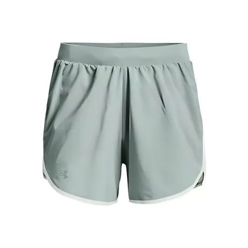 Under Armour Casual Shorts Women's Gray Green
