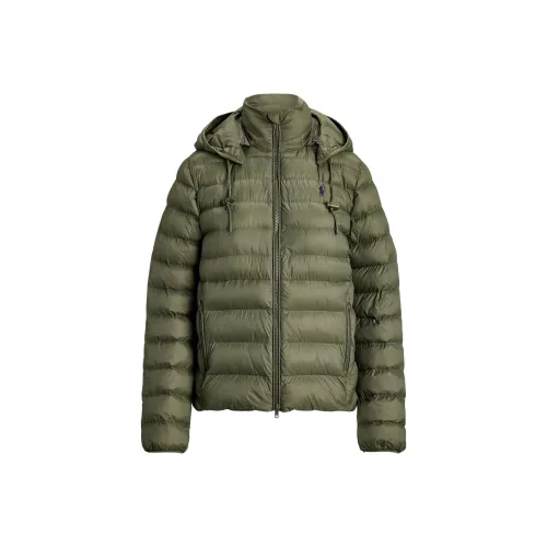 Polo Ralph Lauren Puffer Jacket Women's Olive Green