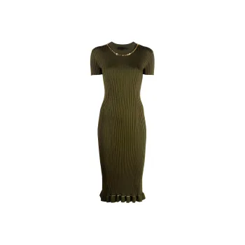 Givenchy Short-Sleeved Dresses Women's Green