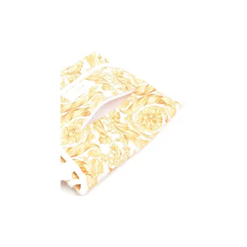 VERSACE Polyester Diaper Changing Pad Storage Bag Kids' White/Milk Yellow