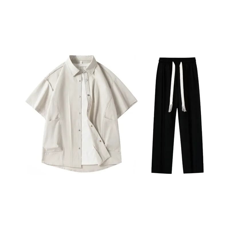 LA'T.WEEKEND Shirt Matching Set Unisex-6