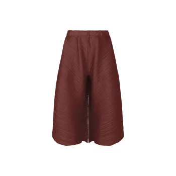 PLEATS PLEASE ISSEY MIYAKE SS24 Casual Pants Women's Brown