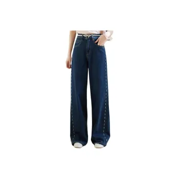 MISHOW Jeans Women's Vintage Dark Blue