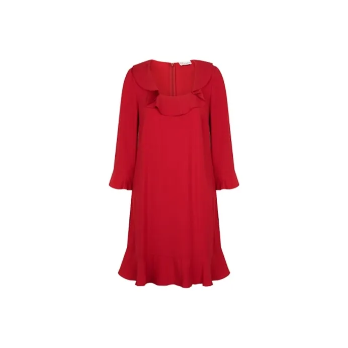 RED VALENTINO Long Sleeved Dresses Women's Red-0