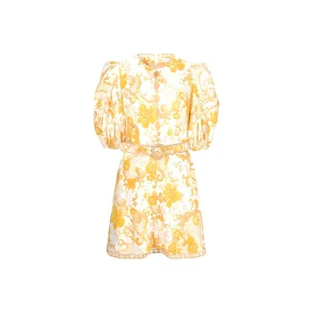 Zimmermann Short-Sleeved Dresses Women's Yellow