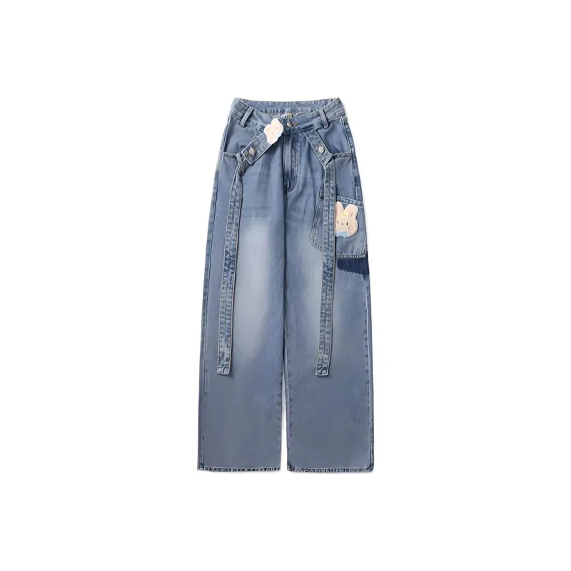 ZIRANSE SS24 Jeans Women's Blue-0