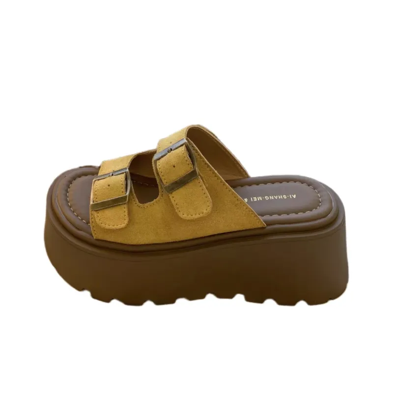 BINGO DUCK One Strap Sandals Women's-19