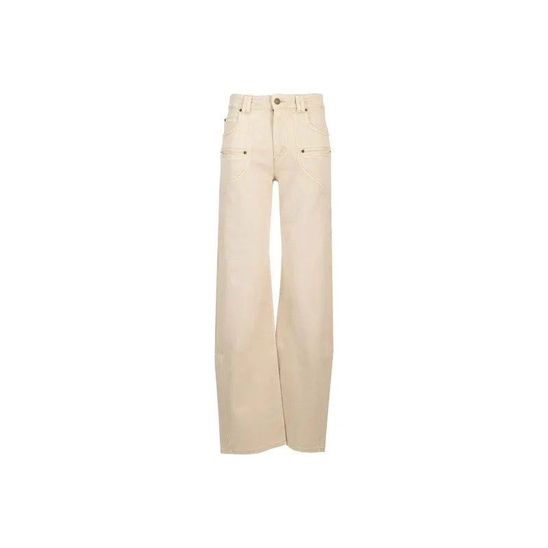 ISABEL MARANT ETOILE Beryl Panelled Jeans-0