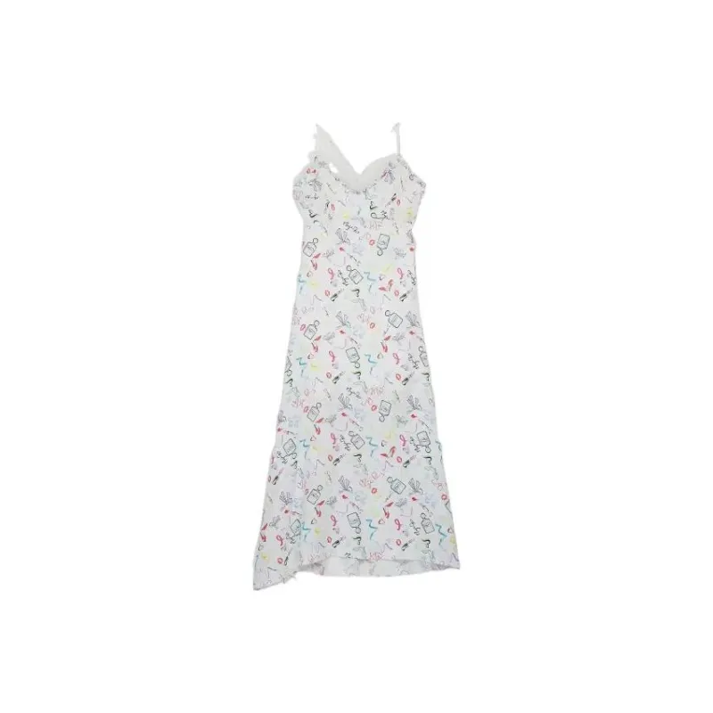 Maje Sleeveless Dresses Women's White-0