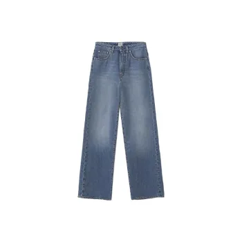 TOTEME Cropped Wide leg Jeans