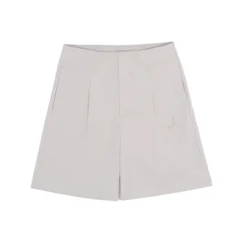 LI NING 1990 Commuter Series Casual Shorts Women's Ma Gray Green