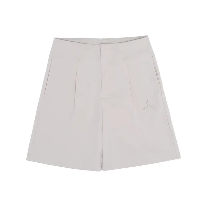 LI NING 1990 Commuter Series Casual Shorts Women's Ma Gray Green-0