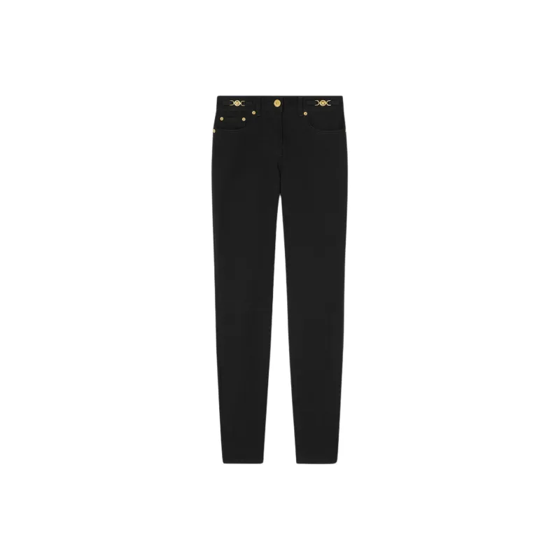 VERSACE La Medusa '95 Mid Rise Jeans-0