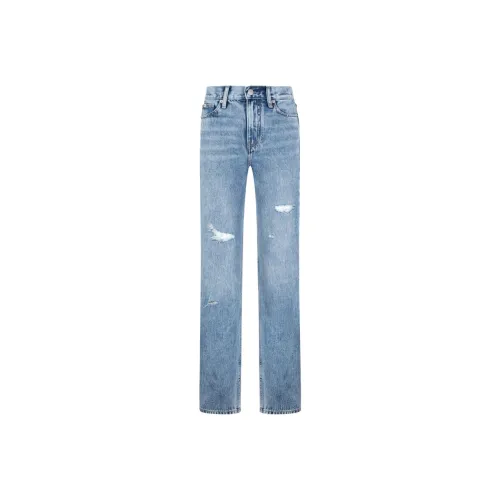 CALVIN mono Jeans Women's Denim Light Blue