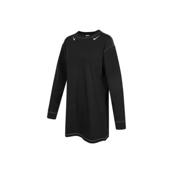 Nike Long Sleeved Dresses Women's Black
