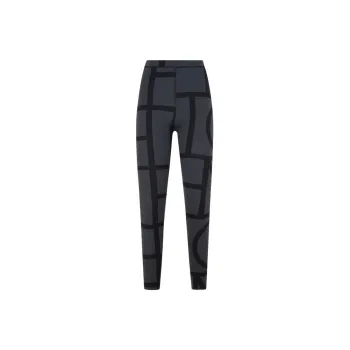 TOTEME Leggings Women's Gray Black