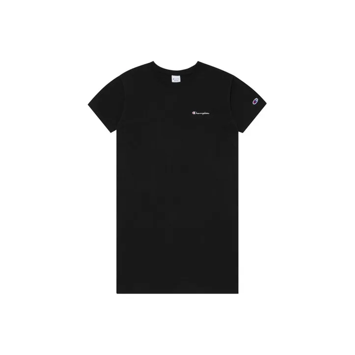 Champion Crew Neck Loose Fit Short Sleeved Dress Japan Version Women's-2