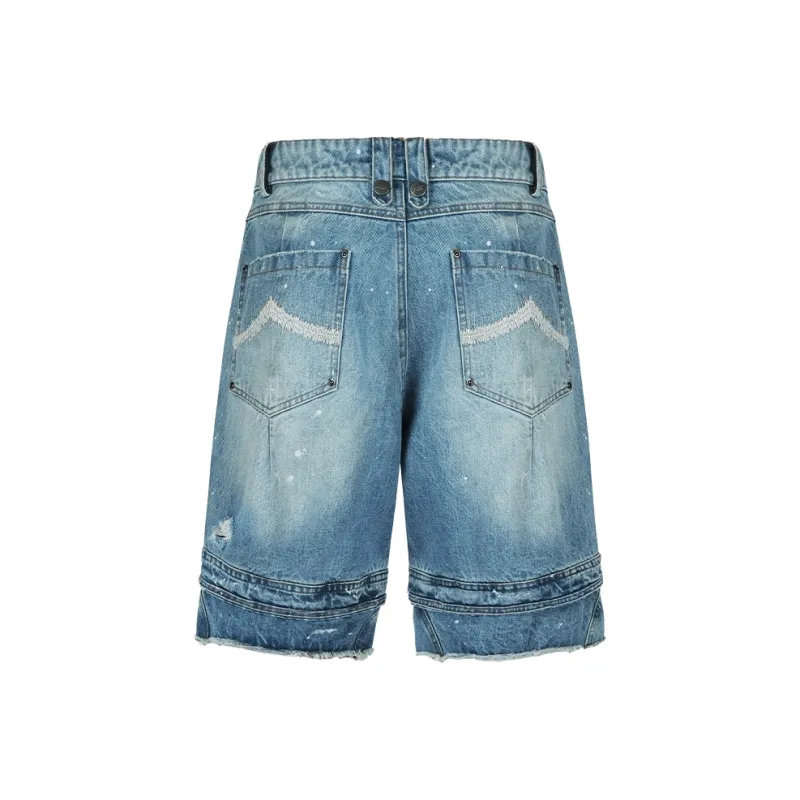 Antidote Worldwide Denim Shorts Unisex-1