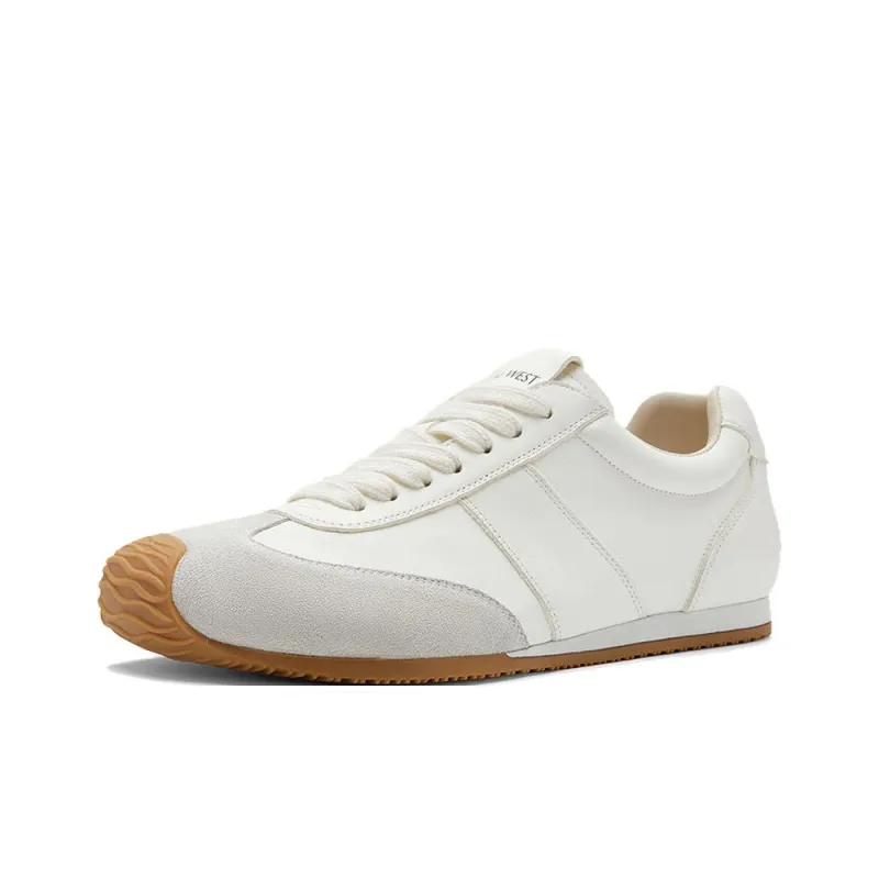 NINE WEST Low Top Casual Shoes Women's Ecru-1