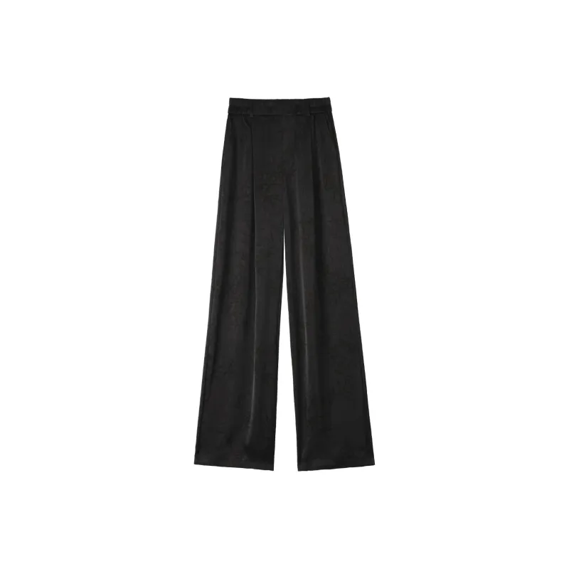 0571 Family Casual Pants Women's Black-0
