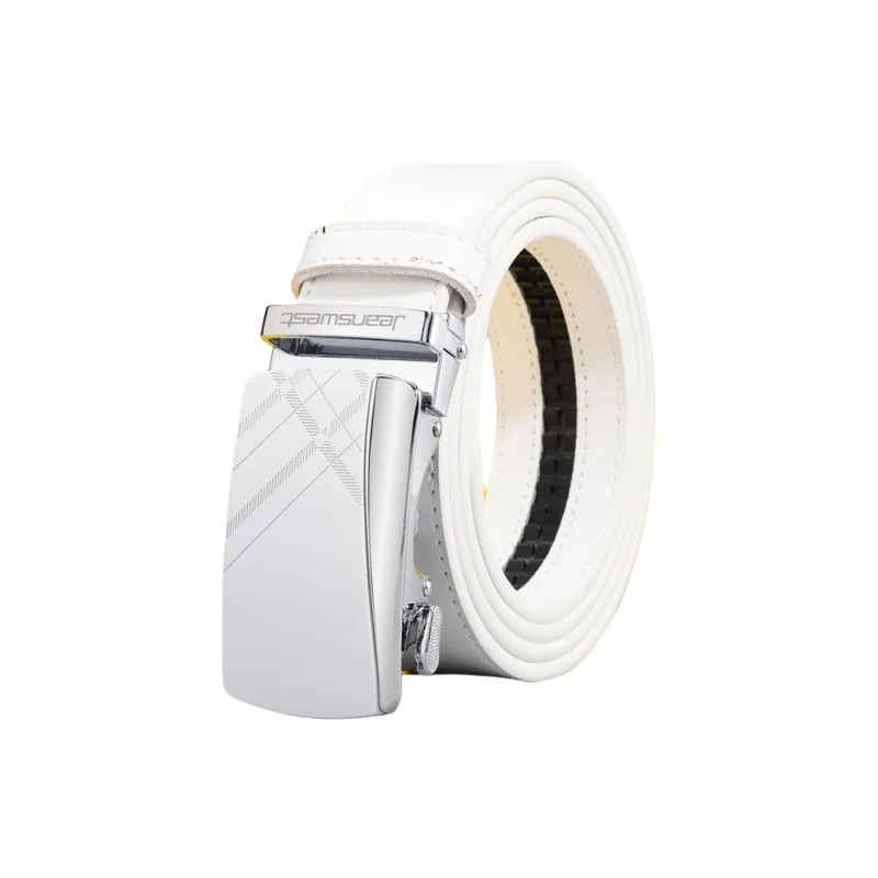 JEANSWEST Cow Leather Belts Men's Width 3.4cm-8