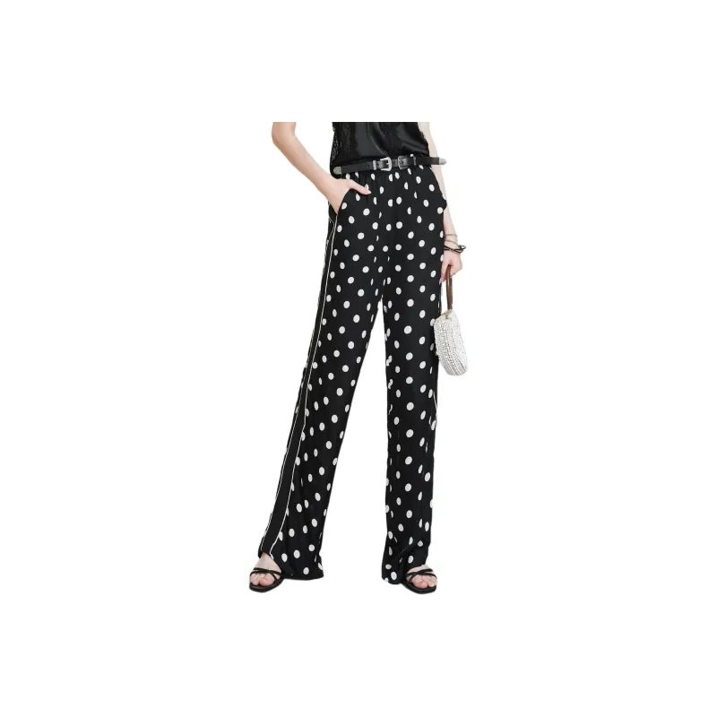 HAVVA Casual Pants Women's Polka Dot-0