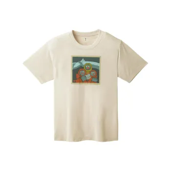 MONTBELL T Shirts Unisex Ivory