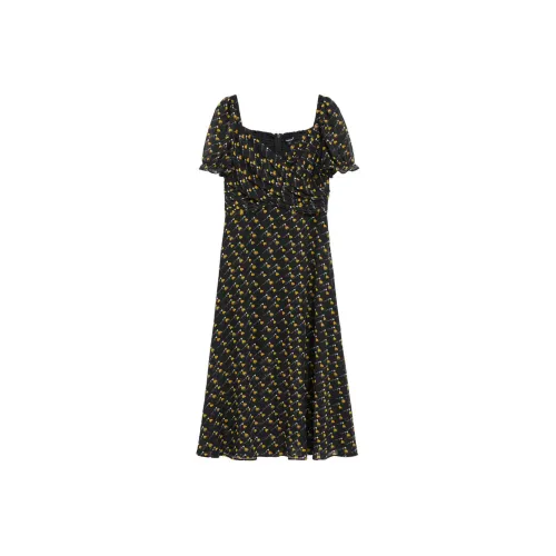 Bebe SS24 Short Sleeved Dresses Women's Heather Black