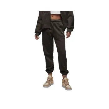 Jordan Brooklyn Brooklyn Fleece Knitted Sports Pants Women's Brown