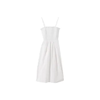 YUMOMO STAR Camisole Dress Dress Simple White