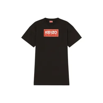 KENZO Logo Printed T Shirt Dress