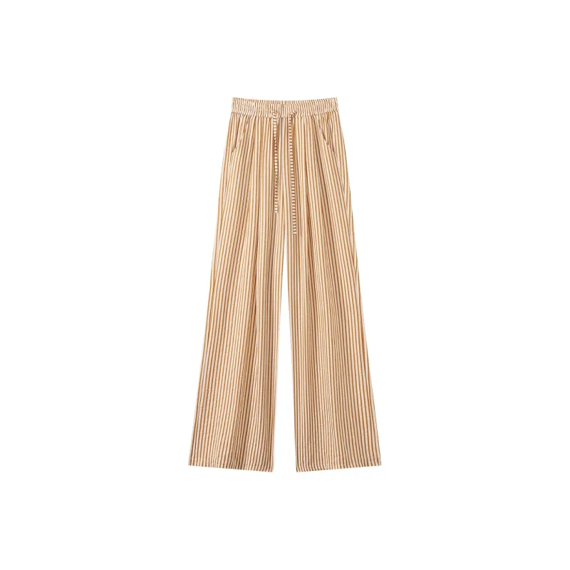 0571 Family Casual Pants Women's Orange-0