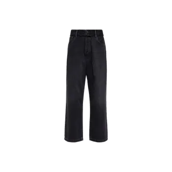 Acne Studios Jeans 1991 TOJ Unisex Pitch Black