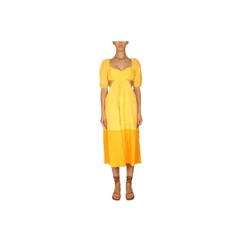 Staud Carina Midi Dress